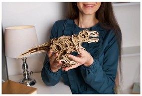 Ugears 3D drevené mechanické puzzle Tyranosaurus Rex
