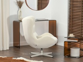 Relaxačné kreslo Sikula (krémová). Akcia -15%. Vlastná spoľahlivá doprava až k Vám domov. 1136280