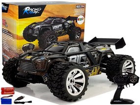 LEAN TOYS Off-road auto na diaľkové ovládanie 2,4Ghz 1:18 35km/h hnedo-žlté