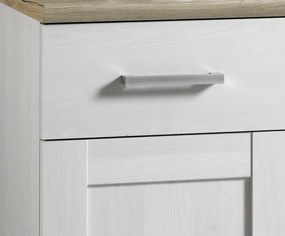 Komoda Romance, smrekovec/dub