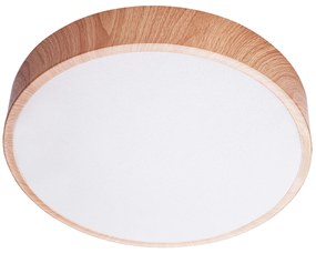 Toolight Toolight, LED stropné svietidlo 30cm 24W APP1404-C, hnedá-biela, OSW-03085