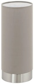 Eglo 95122 - Stmievateľná stolná lampa PASTERI 1xE27/40W/230V