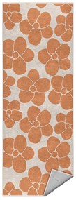 Oranžový prateľný behúň 80x200 cm Orange Meadow – Mila Home