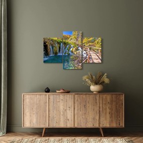 Obraz - Vstup na vodopády (90x60 cm)