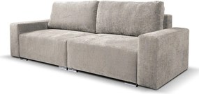 Rozkladacia pohovka Anafi, šedo-béžová látka