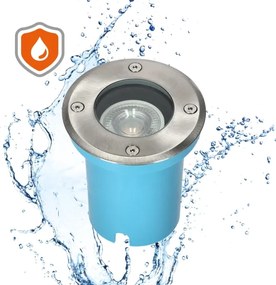 Vonkajšie zápustné svietidlo ENTRADA2 1xGU10/50W/230V IP65