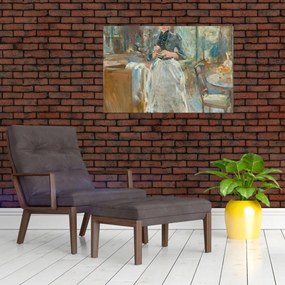 Obraz - Berthe Morisoti, In the Dining Room, reprodukcia (90x60 cm)