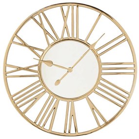 Giant nástenné hodiny zlaté o80