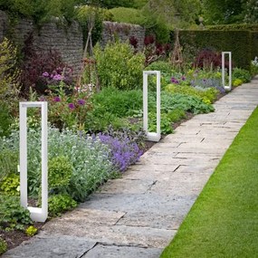 Brilagi - LED Vonkajšia lampa RAGUSA LED/7W/230V 3000/4000/6000K biela IP54 80 cm