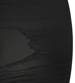 PROXIMA.store - Okrúhly konferčenčný stolík LINCOLN FARBA: čiarna