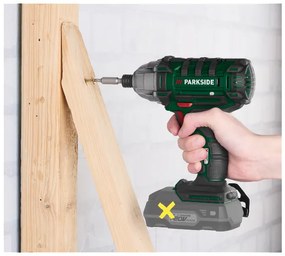 Parkside®  Aku rázový uťahovák Pdssa 20-Li B2 – bez akumulátora  (100391222)