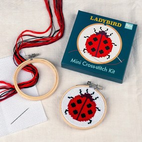 Kreatívna súprava Cross-stitch Kit Ladybird – Rex London