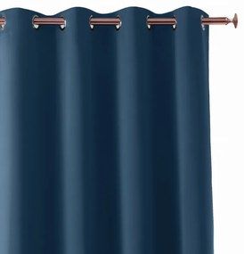 Luxusný záves tmavo modrej farby 140 x 280 cm