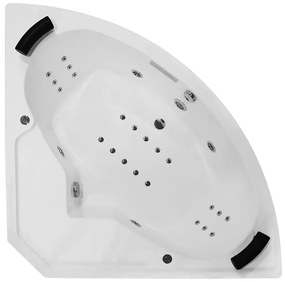 M-SPA kabínová vaňa s hydromasážou 2-miestna 140x140x224cm