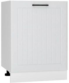 Skrinka do kuchyne Irma D60zl S/1 Svetlo šedá Mat