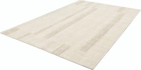 Béžový vlnený koberec 160x240 cm Agnus Brush Lines – Agnella