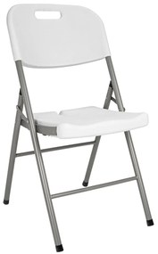 Cateringová stolička CHRBÁT biela