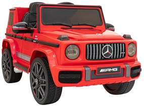Elektrické autíčko Mercedes AMG G63 - červené