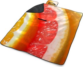 Sablio Plážová deka Citrusy: 200x140 cm