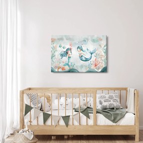 Obraz - Morské panny (90x60 cm)
