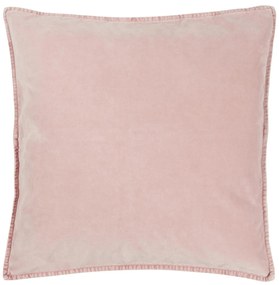 IB Laursen Ružový zamatový povlak na vankúš ROSE SHADOW 52x52 cm