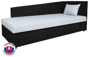 Jednolôžková posteľ (váľanda) 80 cm Eda 4 Lux (s molitanovým matracom) (P). Vlastná spoľahlivá doprava až k Vám domov. 774102