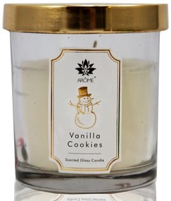 ARÔME Vonná sviečka s viečkom 125 g, Vanilkové sušienky
