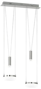 Wofi 7263.04.54.6000 - LED Stmievateľný luster na lanku 2xLED/7,5W/230V + 2xLED/1W