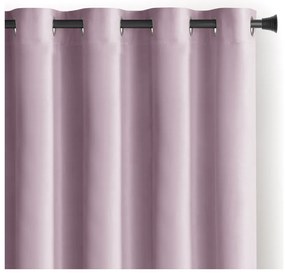 Svetloružový zamatový dimout záves 140x245 cm Eyelets – Restilo