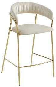 Barová stolička BADIA - béžová