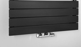 Aqualine Aqualine, BONDI vykurovacie teleso 600x1510 mm, antracit, DC445T