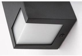 Rabalux 77054 - Vonkajšie nástenné svietidlo CERNON 1xGU10/7W/230V IP44 čierna