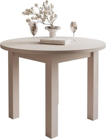 OKRÚHLY JEDÁLENSKÝ STÔL LORENA KAŠMÍR ROZKLADANIE 100 / 140 cm