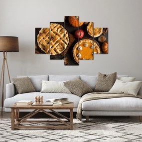 Obraz - Tekvicový koláč (150x105 cm)