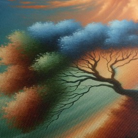 Obraz strom života vo farebnom víre