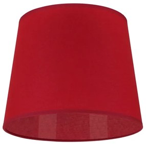 Duolla - Tienidlo k stolnej lampe CLASSIC M E27 pr. 24 cm červená