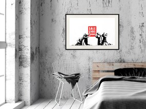 Artgeist Plagát - Sale [Poster] Veľkosť: 90x60, Verzia: Čierny rám