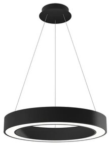 LED2 - LED Stmievateľný luster na lanku SATURN LED/50W/230V 3000K/4000K čierna
