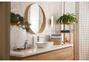 Searchlight 63125-1GO - LED Kúpeľňové svietidlo CLAMP LED/18W/230V IP44 zlatá