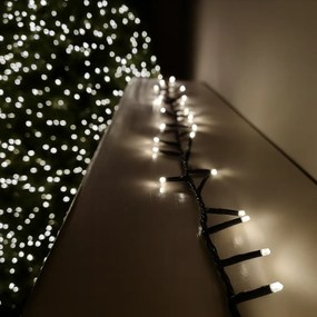 Vianočné svetielka vnútorné studená biela 200 LED