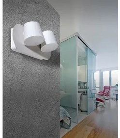 LED nástenné svietidlo Ramona 2 biele