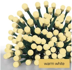 LED Vianočná vonkajšia reťaz 80xLED/13m IP44 teplá biela