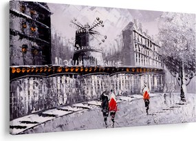 Obraz - Olejomaľba mesta II. (90x60 cm)