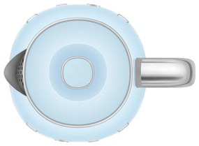 Svetlomodrá rýchlovarná kanvica z nehrdzavejúcej ocele 800 ml Retro Style – SMEG