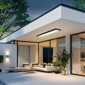 Brilagi - LED kúpeľňové svietidlo FRAME LED/50W/230V 3000/4000/6000K IP44 čierne