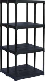 ARTPLAST Tempo T60-8PLUS Regál 2v1, 4 police, šírka 60 cm
