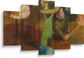 Obraz - Edgar Degas, The Millinery Shop, reprodukcia (150x105 cm)