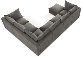 Tmavosivá rohová pohovka (pravý roh/do tvaru "U") Manao – Makamii