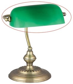 Rabalux 4038 - Náhradné sklo k stolnej lampe BANK E27