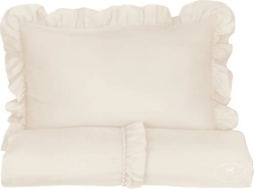 Boho obliečky Junior vanilka 100×135 cm